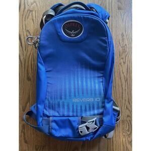 OSPREY Reverb 10 Hiking Trail Hydration Backpack Blue Outdoors Hike Pack EUC
